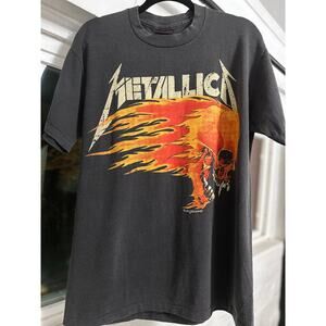 Metallica Summer Sh*t 1994 Vintage Reprint T-shirt Metallica Tag